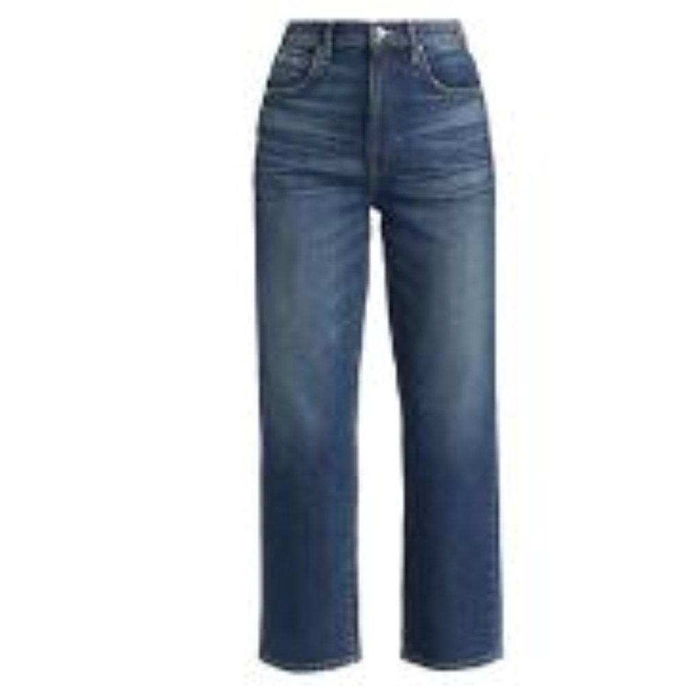 SLVRLAKE London High-Rise Stretch Straight Ankle Jeans - 31 (10)